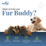 100% Natural Water Buffalo Hooves Dog Chew - Pack of 10