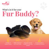 100% Natural Water Buffalo Hooves Dog Chew - Pack of 5