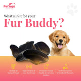 100% Natural Water Buffalo Hooves Dog Chew - Pack of 5