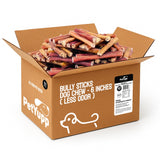 Plain Bully Sticks - 50 Count, 6 Inch